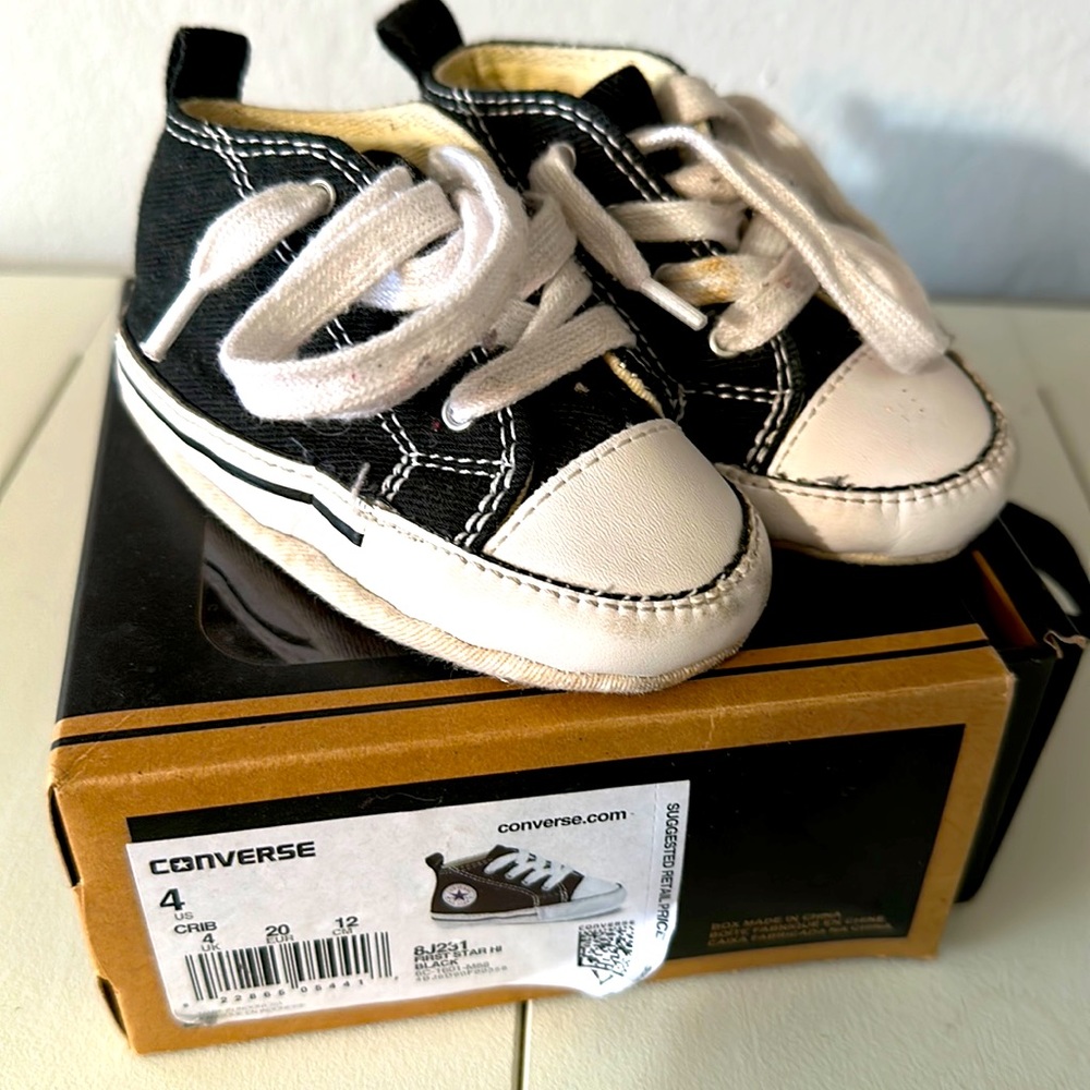 Baby First Converse Shoes Crib 4